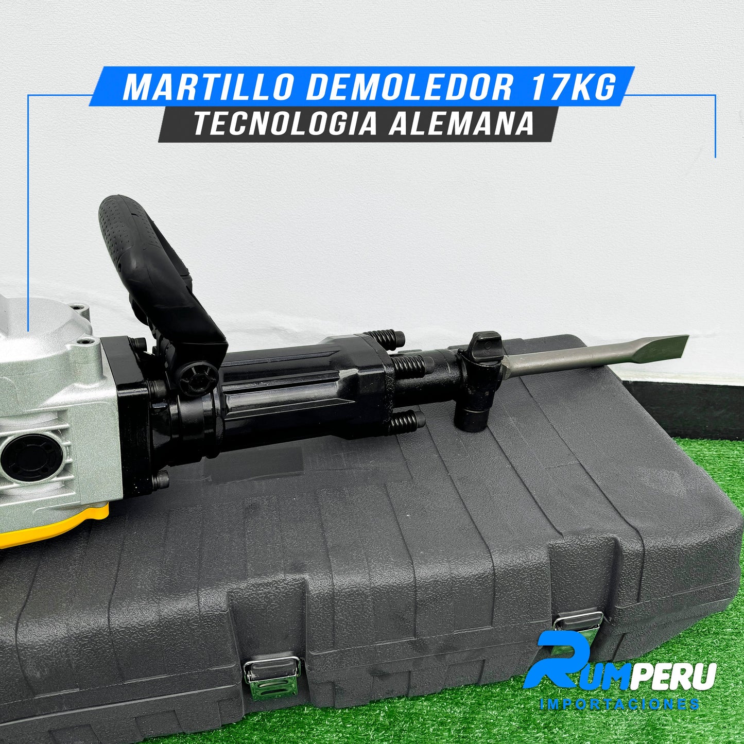 MARTILLO DEMOLEDOR 17 KILO GRAMOS TECNOLOGÍA ALEMANA